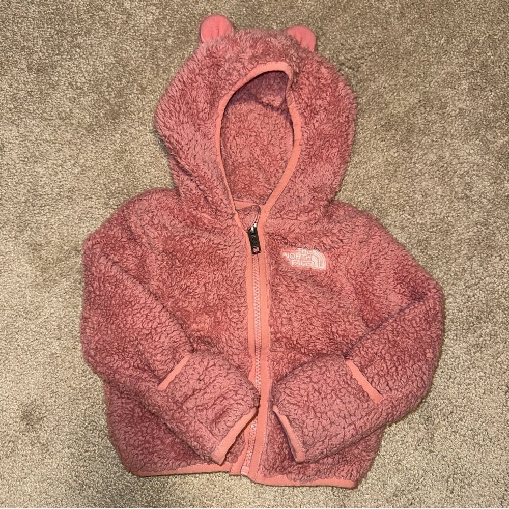 The North Face Dusty Rose Sherpa Hoodie